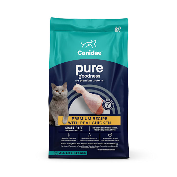 Canidae PURE Grain-Free Limited Ingredient Chicken Recipe Dry Cat Food, 5 lbs