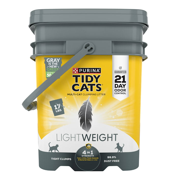 Purina Tidy Cats 4-in-1 Lightweight Clumping Cat Litter  ...
