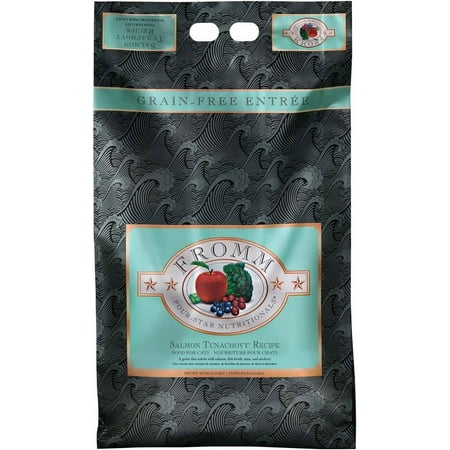 Fromm 4-Star Salmon Tunachovy Cat Food - Grain Free, 10 lb Bag