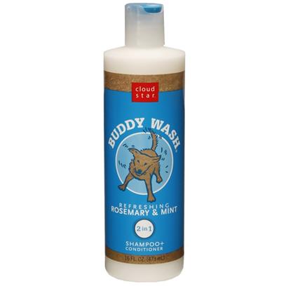 Cloud Star Buddy Wash Dog Shampoo & Conditioner - Rosemary & Mint - 16 oz