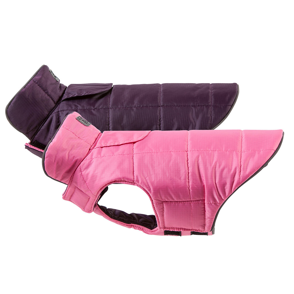 RC Pet Products Skyline Puffy Dog Vest, 16-Inch, Pink/Bla...