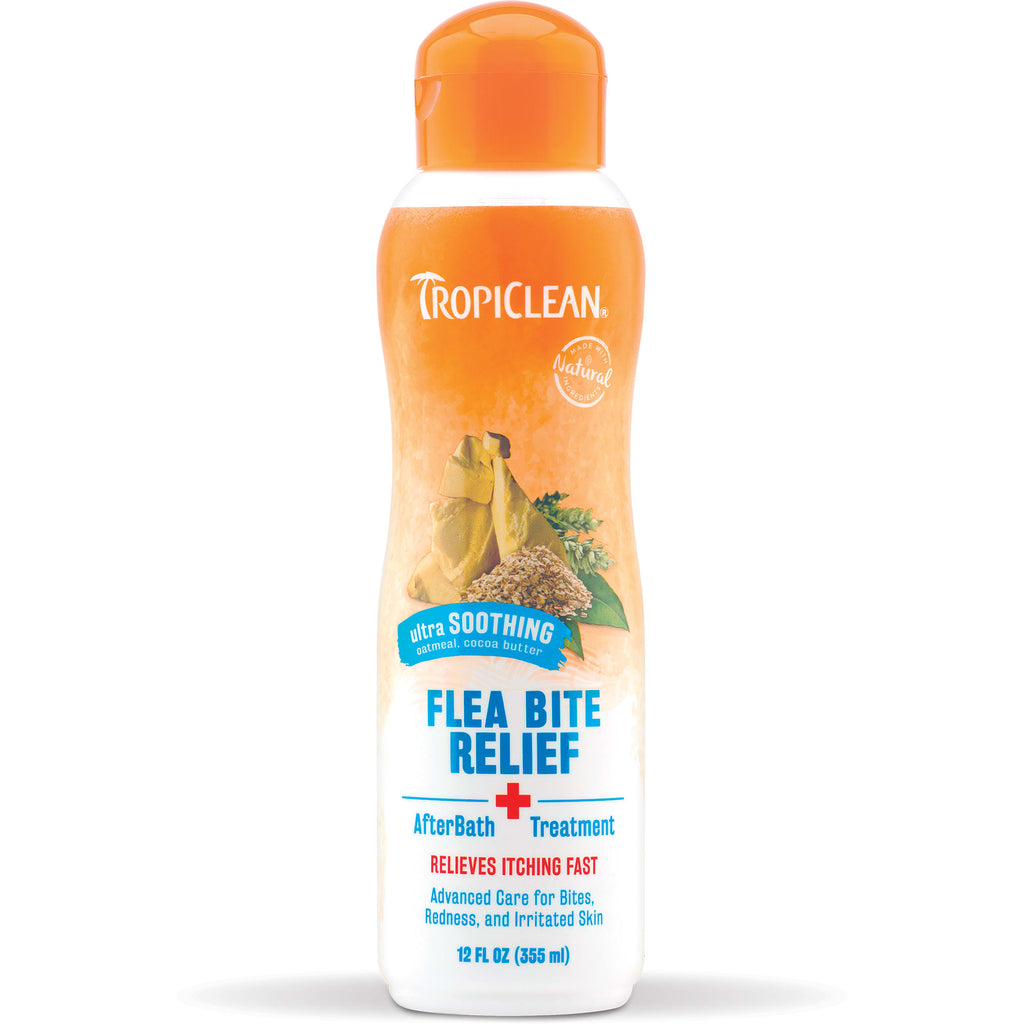 TropiClean Natural Flea & Tick Flea Bite Relief AfterBath...