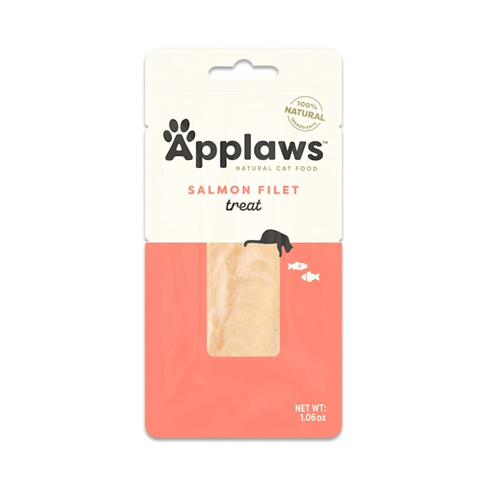 Applaws Cat Treats - Salmon Loin Fillet - 1.06 oz - Natural Single Ingredient