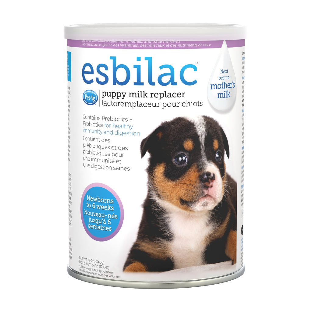 PetAg Esbilac Puppy Milk Replacer Powder - 12 oz Canine Formula