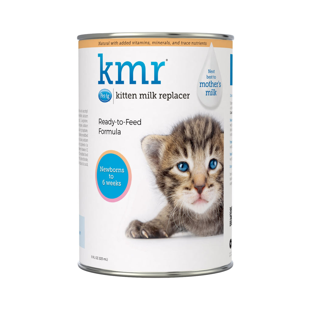 PetAg KMR Kitten Milk Replacer Liquid - 11 oz - Kitten Formula