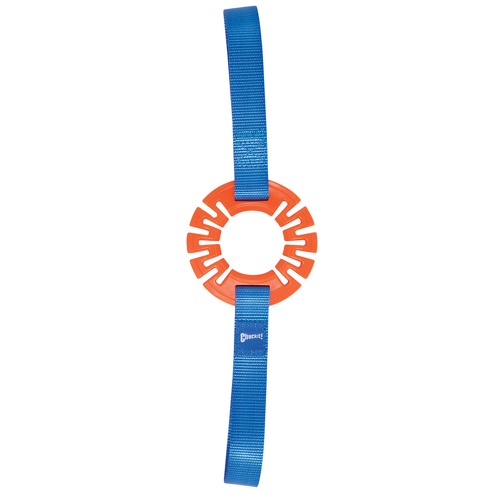Chuckit! Ring Tug Dog Toy - Small, 4" Diameter, Interactive Tug & Toss Toy