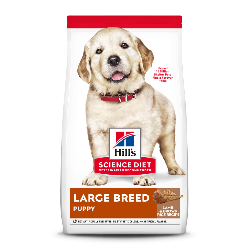 Hill's Science Diet Puppy Large Breed Lamb Meal & Brown R...