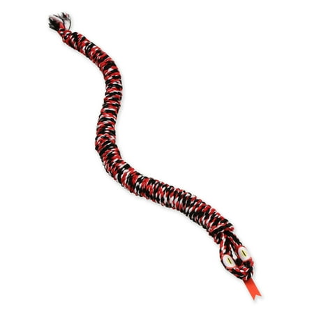 Mammoth Snakebiter Rope Dog Toy - Flossy Chews for Dental Hygiene, Tug Toy, Assorted Colors & Sizes