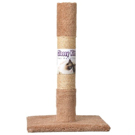 North American Classy Kitty Decorator Cat Scratching Post...