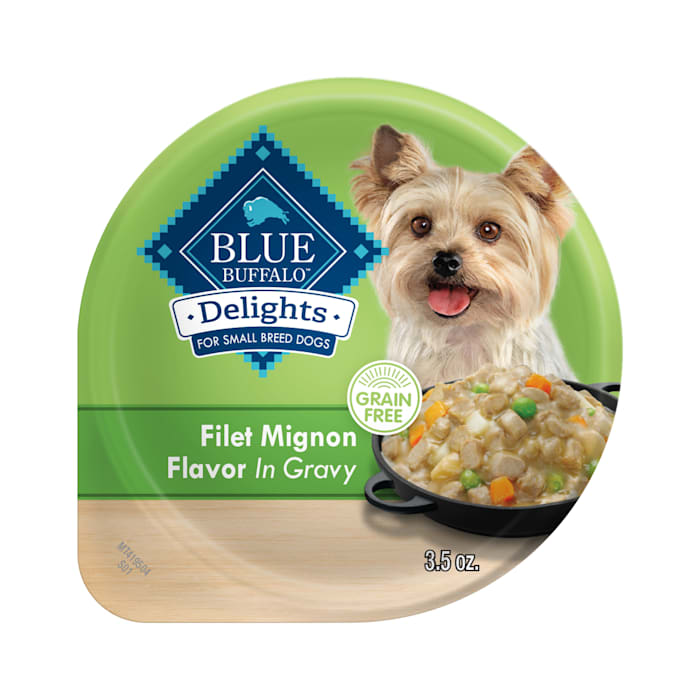 Blue Buffalo Divine Delights Filet Mignon in Gravy Wet Dog Food, 3.5 oz