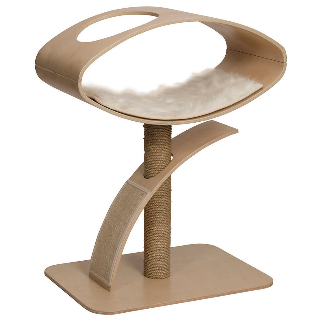 Vesper V-High Lounge Poplar Cat Furniture, Multi-Colored