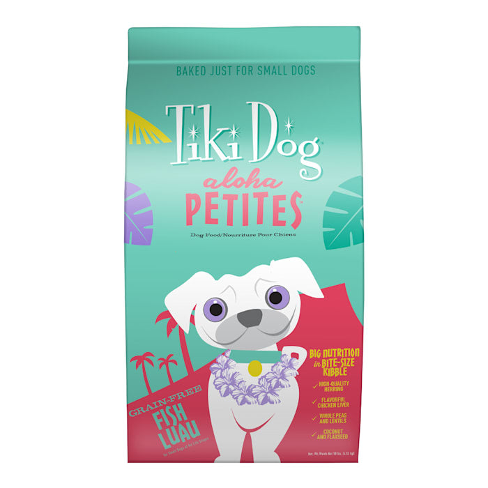 Tiki Dog Aloha Petites Fish Luau Dry Dog Food, 10 lbs.