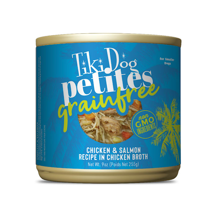 Tiki Dog Petites Grain Free Chicken & Salmon Wet Dog Food...