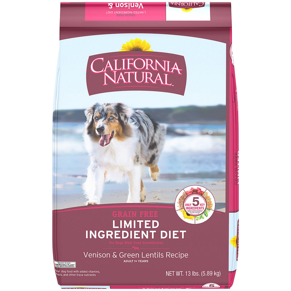 California Natural LID Grain-Free Venison & Green Lentils...