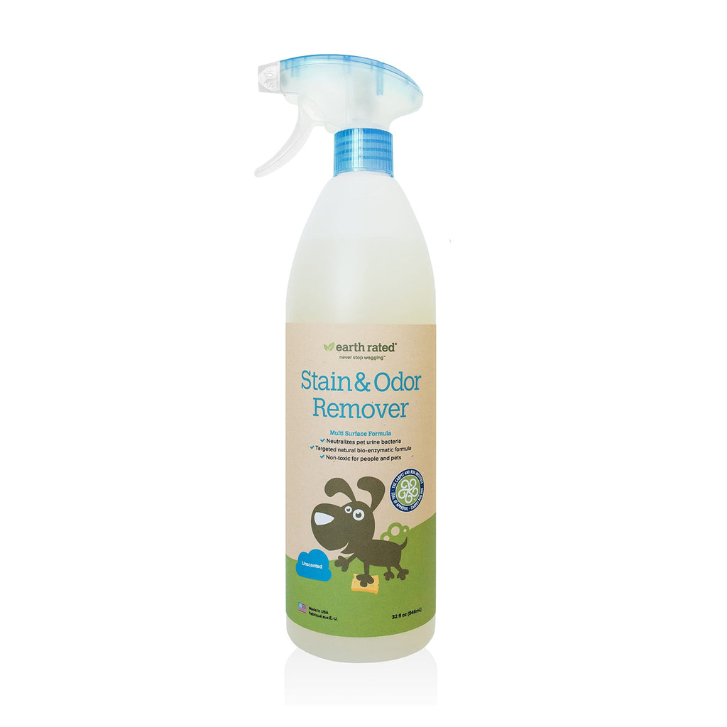 Earth Rated Stain & Odor Remover - Unscented - 32 oz - Pet Stain and Odor Eliminator