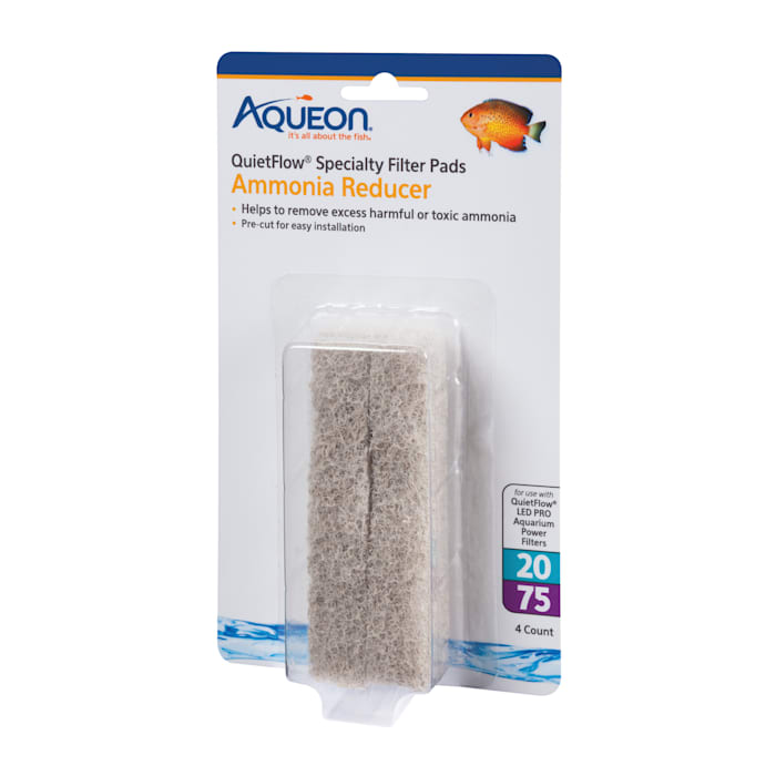 Aqueon Replacement Specialty Filter Pads Ammonia Reducer ...