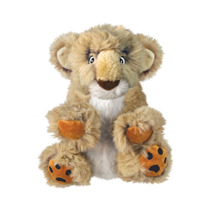 KONG Comfort Kiddos Lion Dog Toy - X-Small - Plush Cuddle & Play Toy with Removable Squeaker