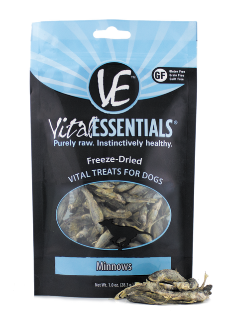Vital Essentials Freeze-Dried Alaskan Salmon Dog Treats, 2.5 oz
