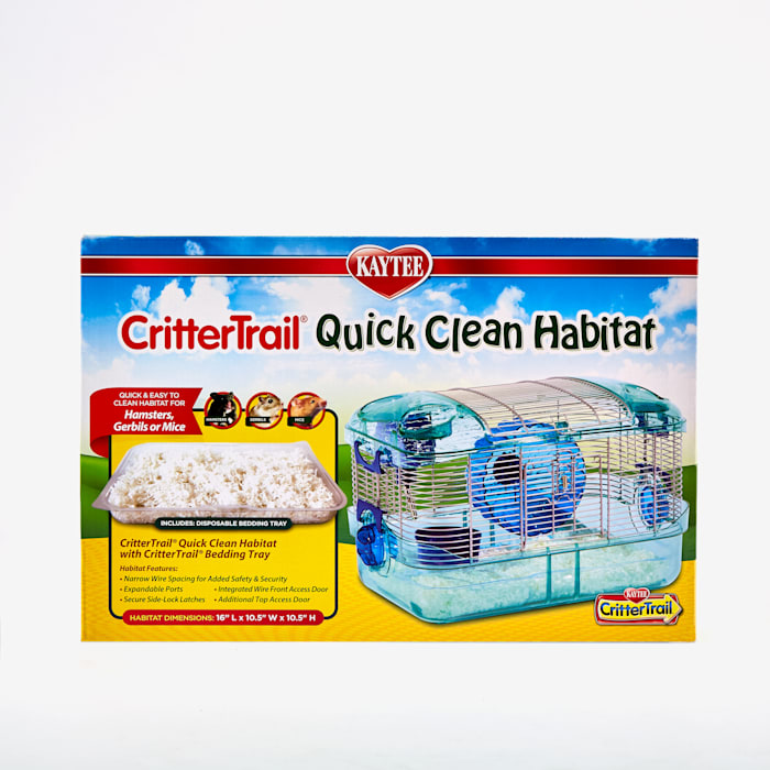 Super Pet- Container-Crittertrail Quick Clean Habitat- Mu...