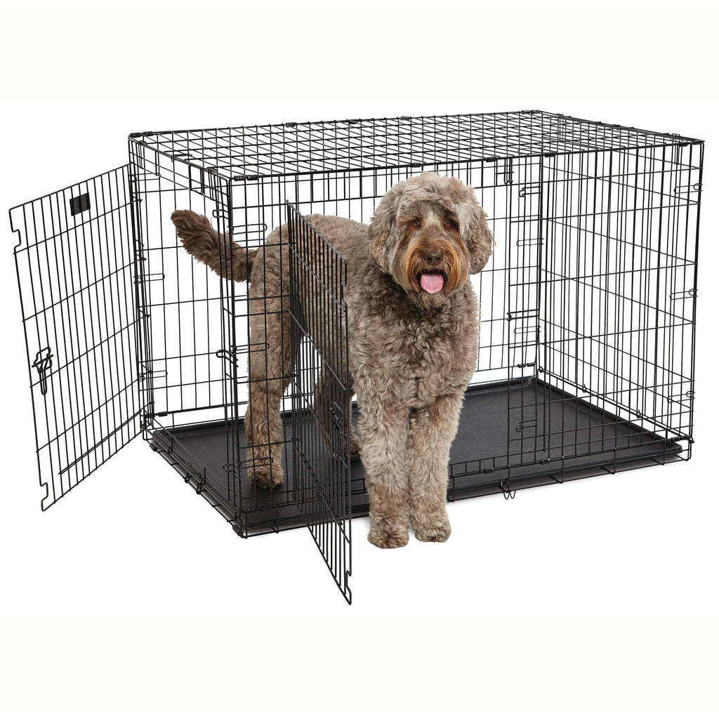Midwest Contour Double Door Dog Crate - 48 inch - Model 848DD
