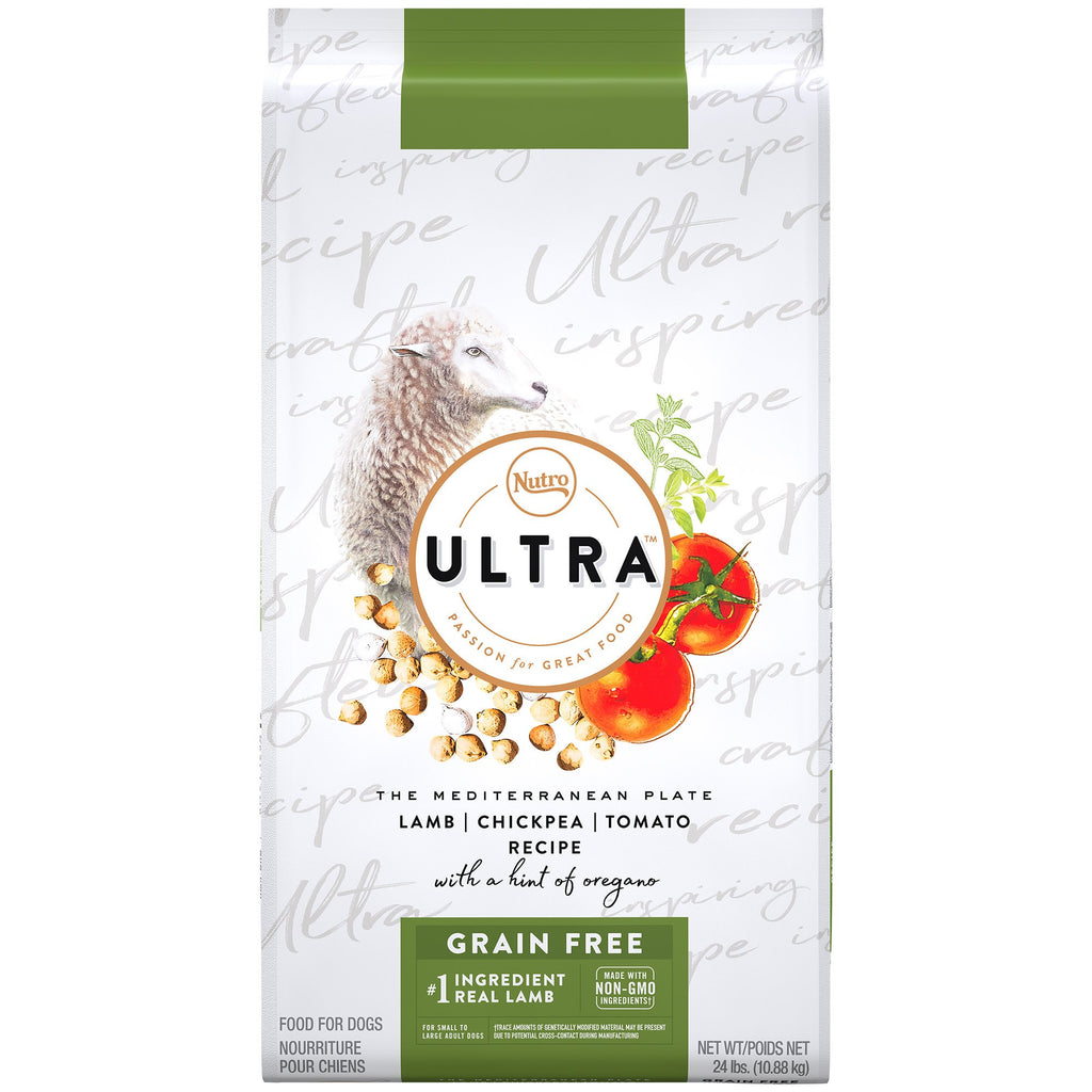NUTRO ULTRA GRAIN FREE Adult Dry Dog Food Lamb, Chickpea ...
