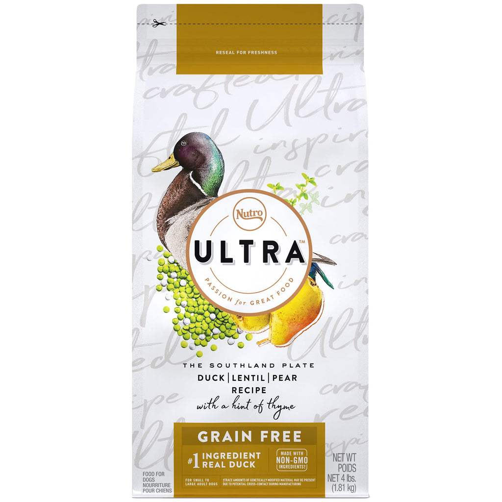NUTRO ULTRA GRAIN FREE Adult Dry Dog Food Duck, Lentil an...