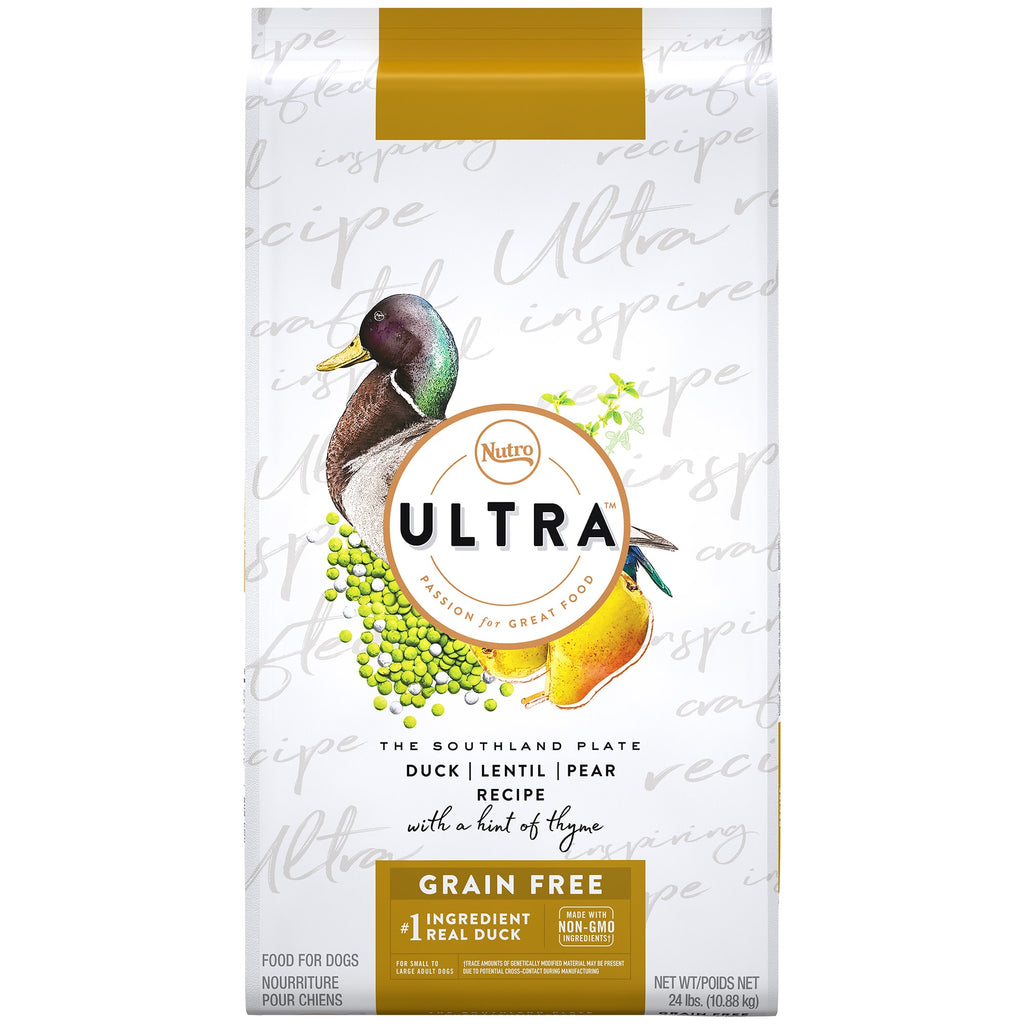 NUTRO ULTRA GRAIN FREE Adult Dry Dog Food Duck, Lentil an...