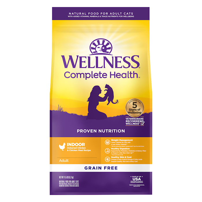 Wellness Complete Health Grain-Free Indoor Deboned Chicke...