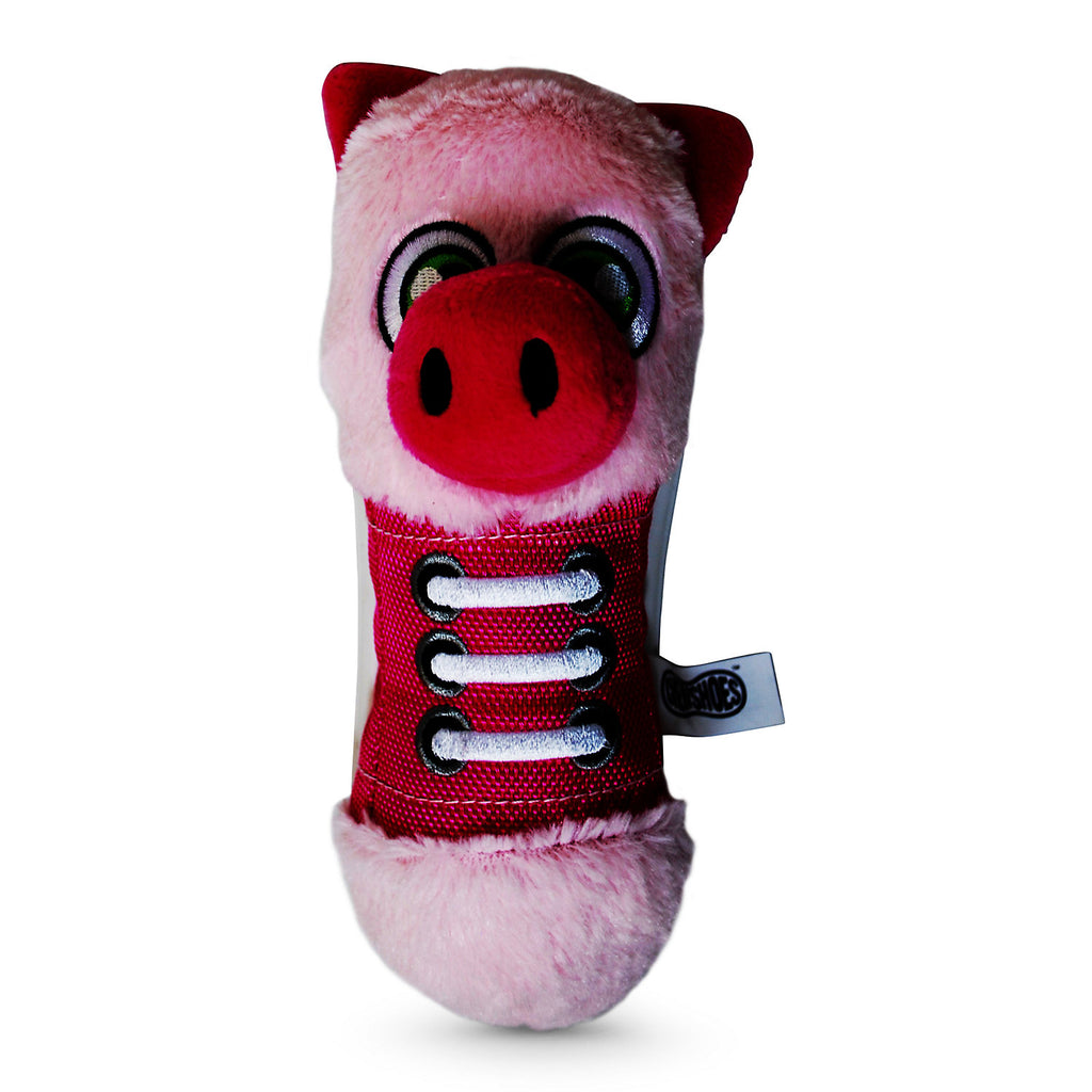 Chew Shoes Pig Dog Toy, Large