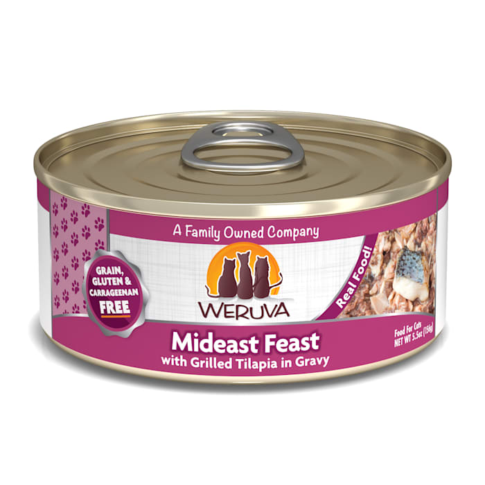 (24 Pack) Weruva Mideast Feast with Grilled Talapia Grain...