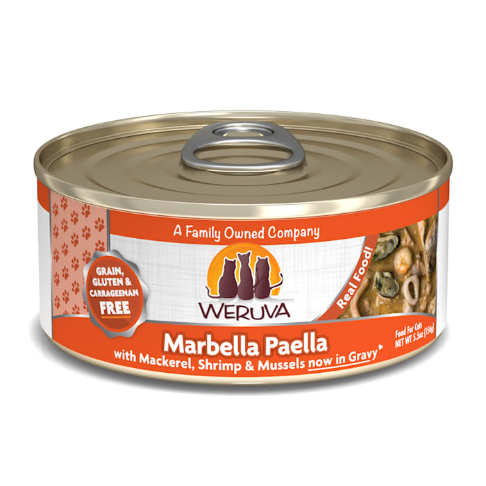 (24 Pack) Weruva Marbella Paella with Mackerel & Shrimp G...