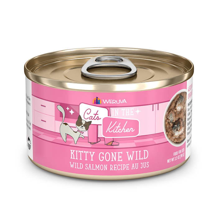 Weruva Cats in the Kitchen, Kitty Gone Wild with Wild Sal...