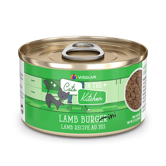 (24 Pack) Weruva Cats in the Kitchen Lamb Burgini Au Jus ...