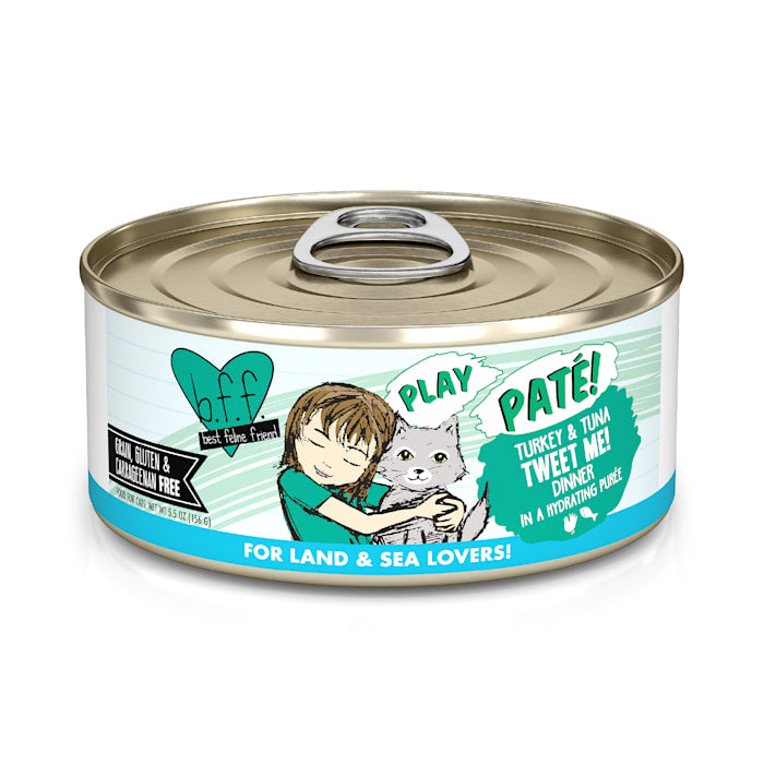 B.F.F. PLAY - Best Feline Friend Paté Lovers  Aw Yeah!  T...