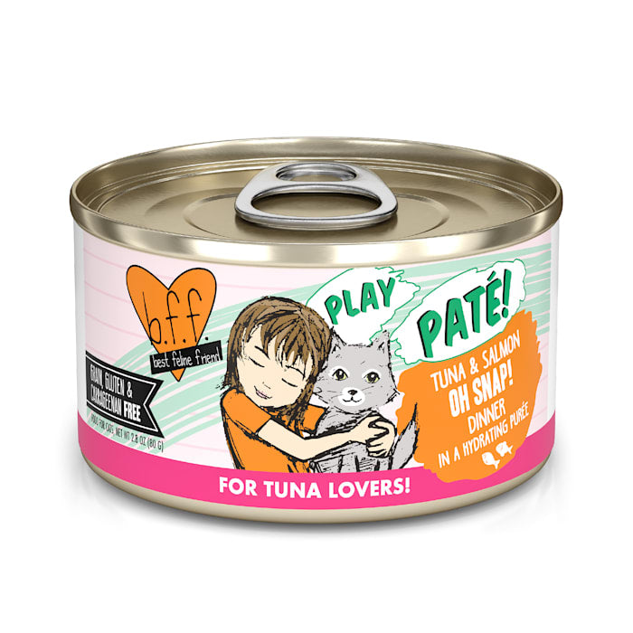 Weruva BFF PLAY Oh Snap! Tuna & Salmon Dinner in a Hydrat...