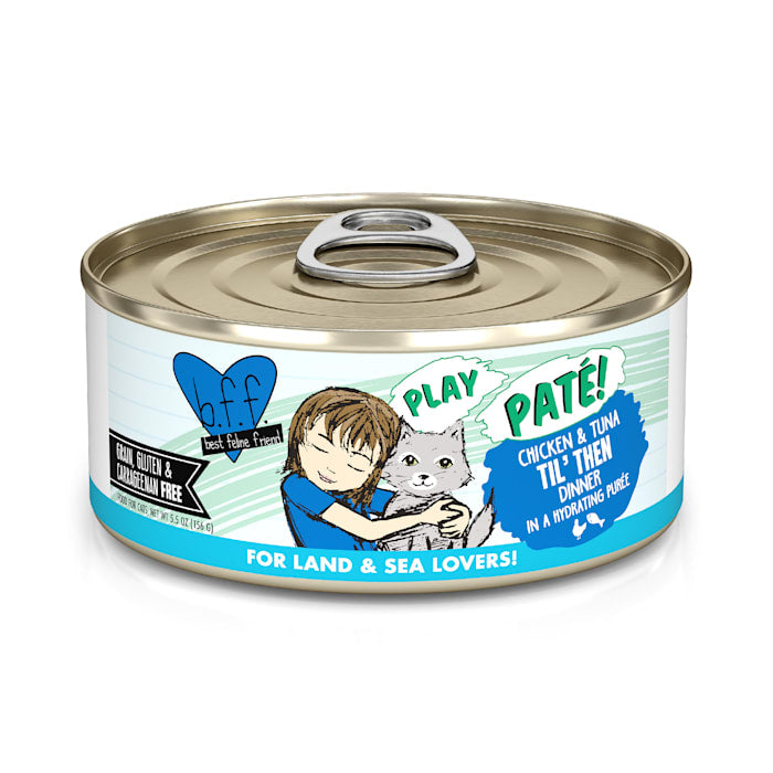 Weruva B.F.F. Play - Best Feline Friend Paté Lovers, Aw Y...