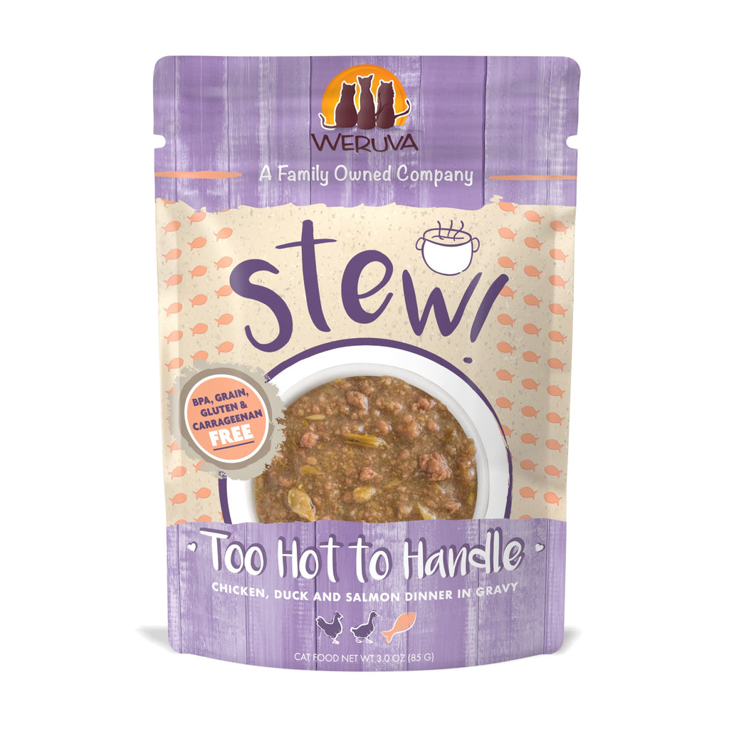 Weruva Stew! Too Hot to Handle Chicken, Duck and Salmon D...