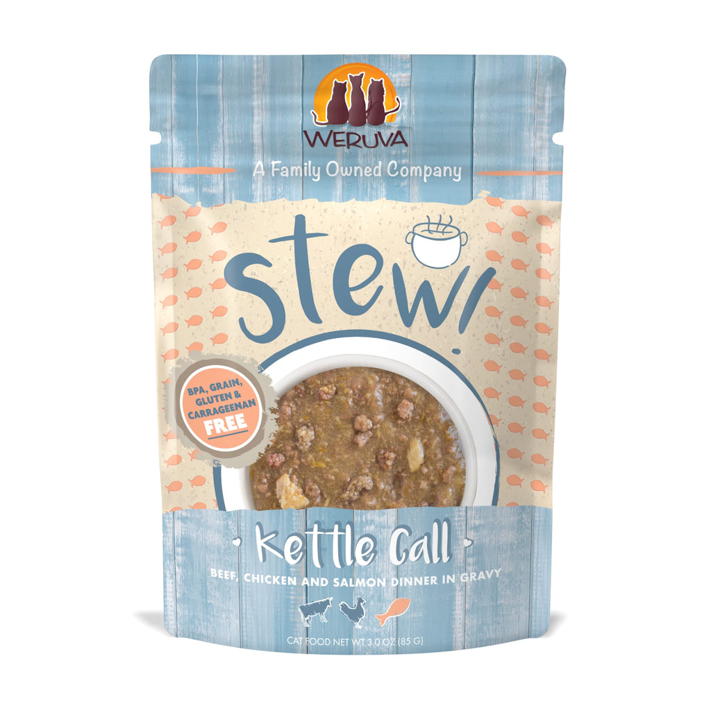 Weruva Stew! Kettle Call Beef, Chicken and Salmon Dinner ...