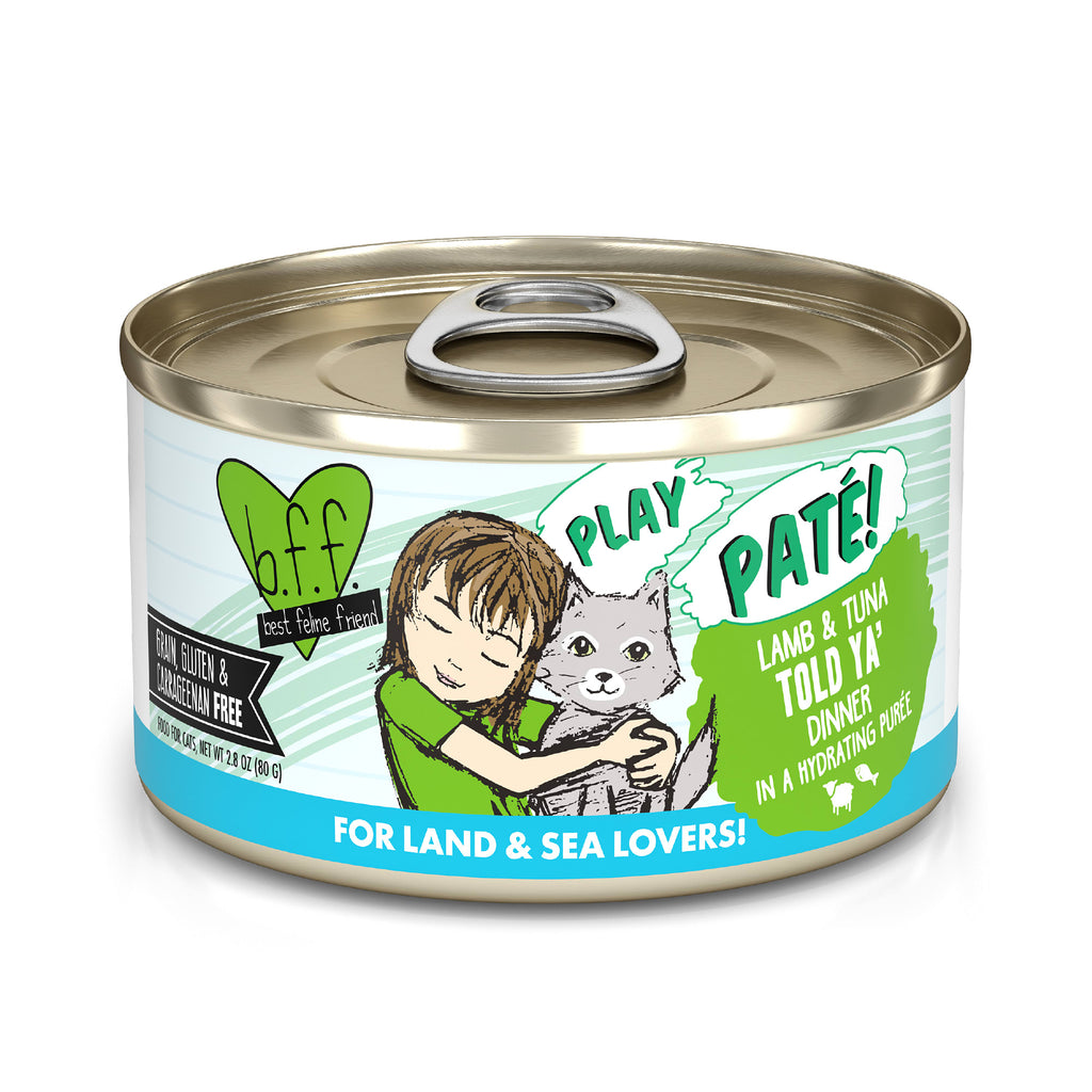 B.F.F. P.L.A.Y. Told Ya' Lamb & Tuna Dinner in a Hydratin...