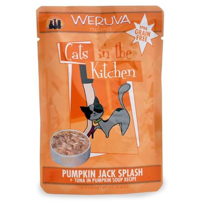 Weruva Cats in the Kitchen Pumpkin Jack Splash Wet Cat Food Pouch, 3 oz