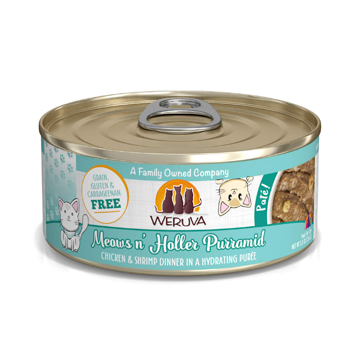 Weruva Pate Purramid Wet Cat Food (8)  5.5 oz. Cans