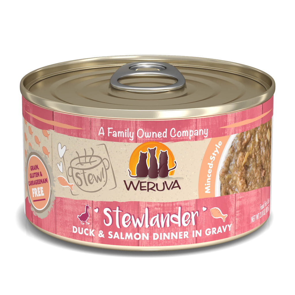 Weruva Cat Stew! Stewlander Duck & Salmon 2.8oz