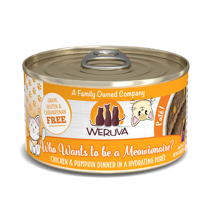 (12 Pack) Weruva Pate Who Wants to be a Meowionaire? Chic...