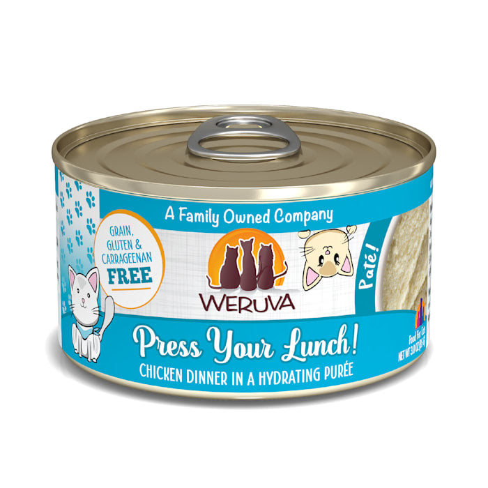 (12 Pack) Weruva Pate Press Your Lunch! Chicken Dinner in...