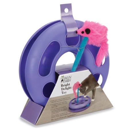 Savvy Tabby Bright Delight Cat Toy, 9-1/2-Inch - B004MN7FJA