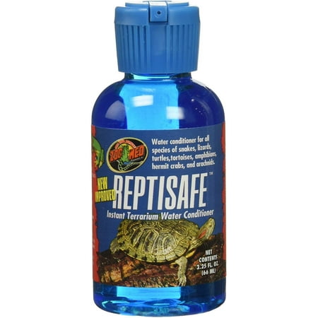 Zoo Med ReptiSafe Terrarium Water Conditioner - 2.25 oz, Reptile & Amphibian Safe