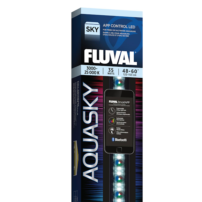 Fluval Aquasky Bluetooth LED Aquarium Light - 48"-60"