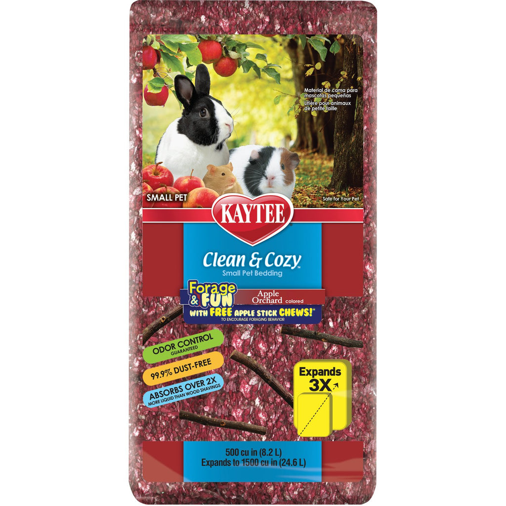 Kaytee Products Inc-Clean & Cozy Forage & Fun Apple Orcha...