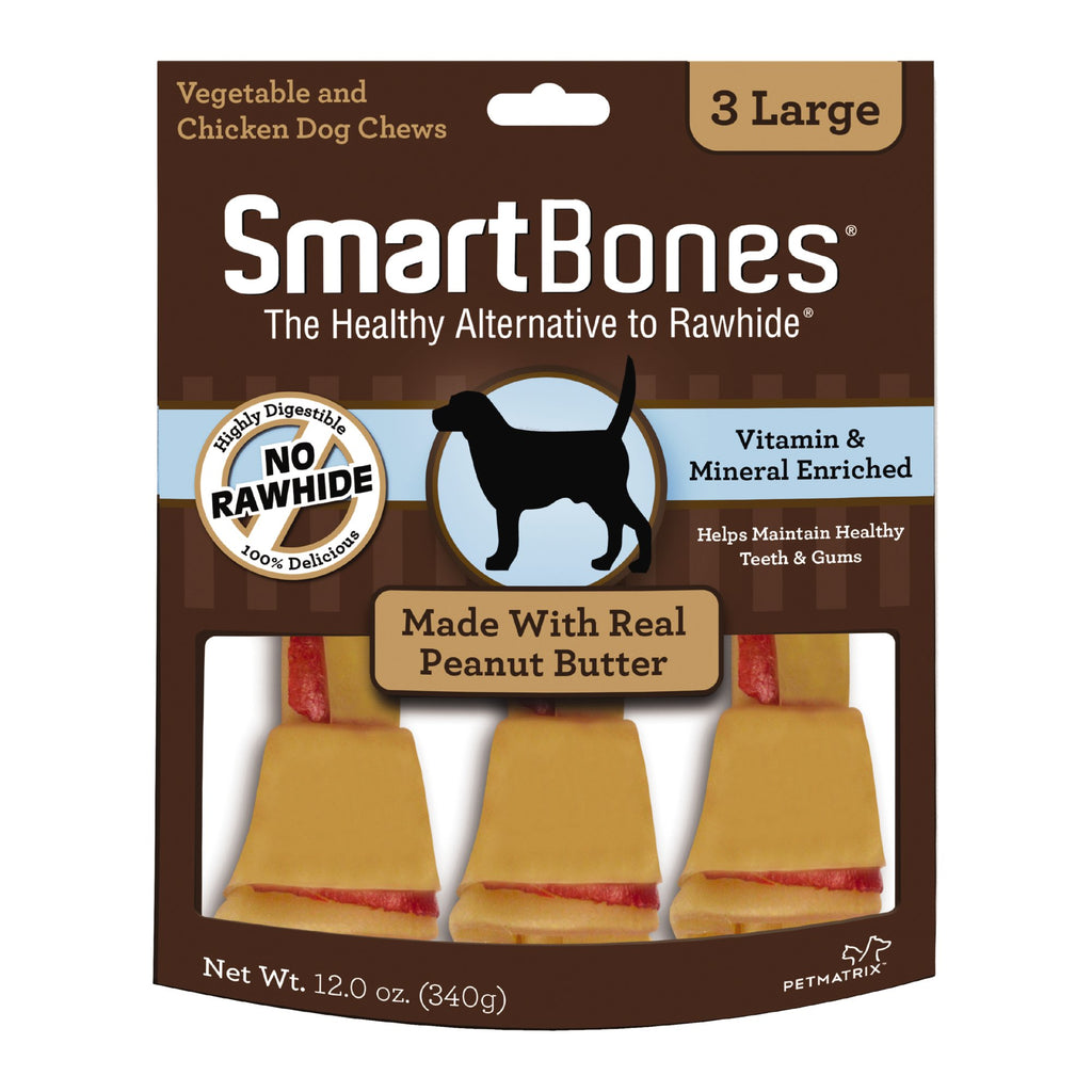 SmartBones SmartChips Vegetable and Chicken Chews Peanut ...