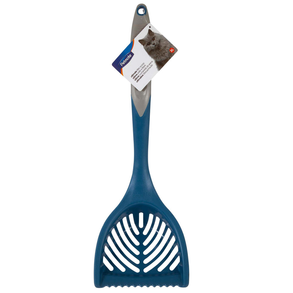 Petmate Ultimate Litter Scooper XL - Durable Plastic Cat Litter Scoop
